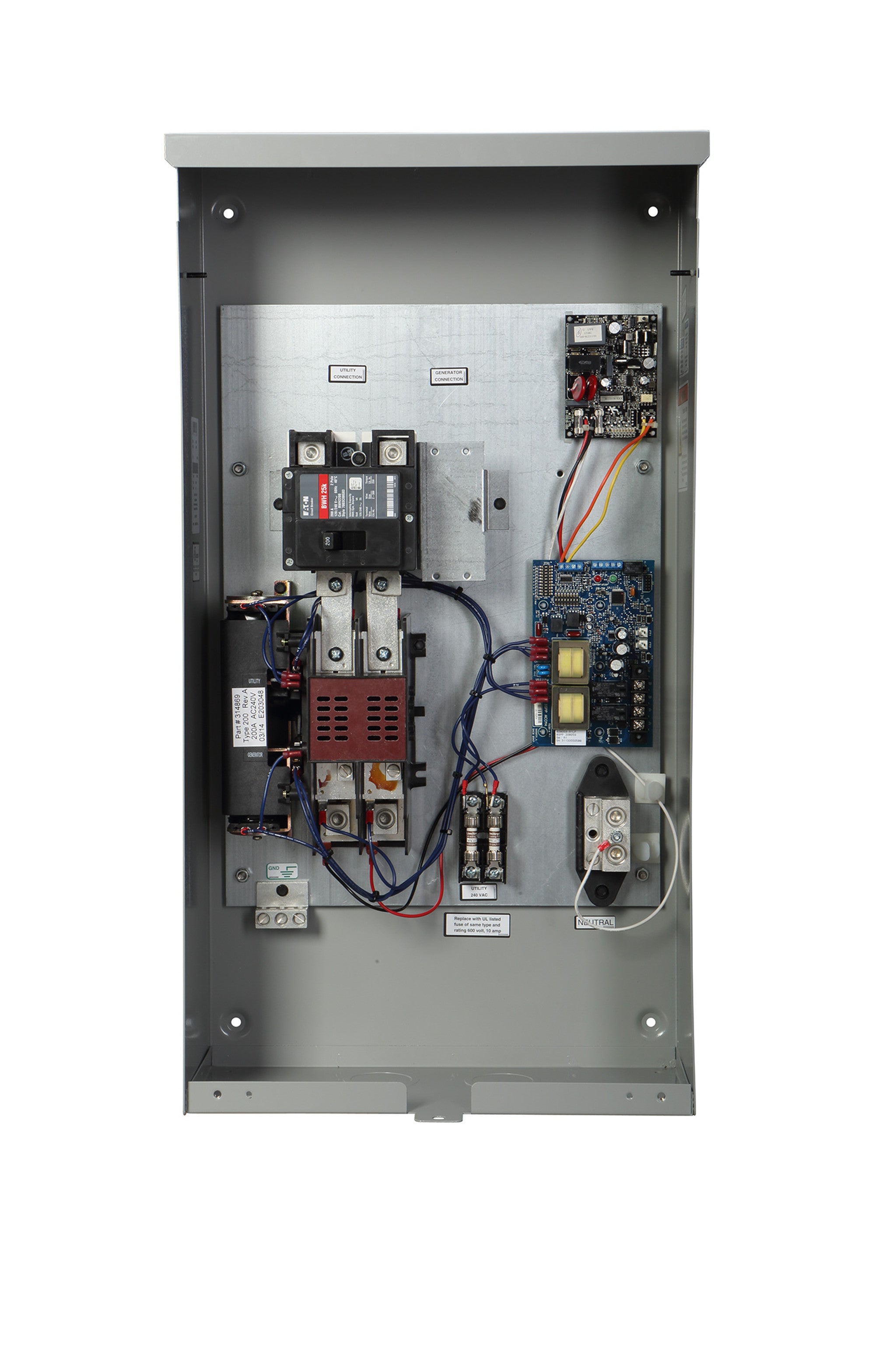 200 Amp Standard SED Transfer Switch - 10 Year Warranty – SMC